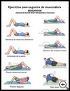 Thumbnail image of: Abdominal Muscle Strain Exercises: Illustration