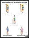 Thumbnail image of: Shoulder Dislocation Exercises: Illustration, page 1