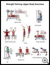 Thumbnail image of: Strength Training: Upper Body Exercises, Illustration