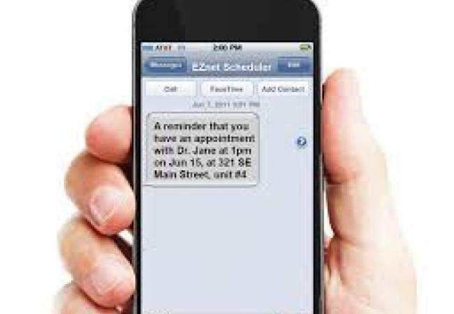 Now Scheduling Appointments by Text Message!