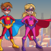 Flu superhero 