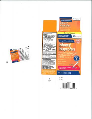 Voluntary Nationwide Recall of Infant's Ibuprofen Concentrated Oral Suspension